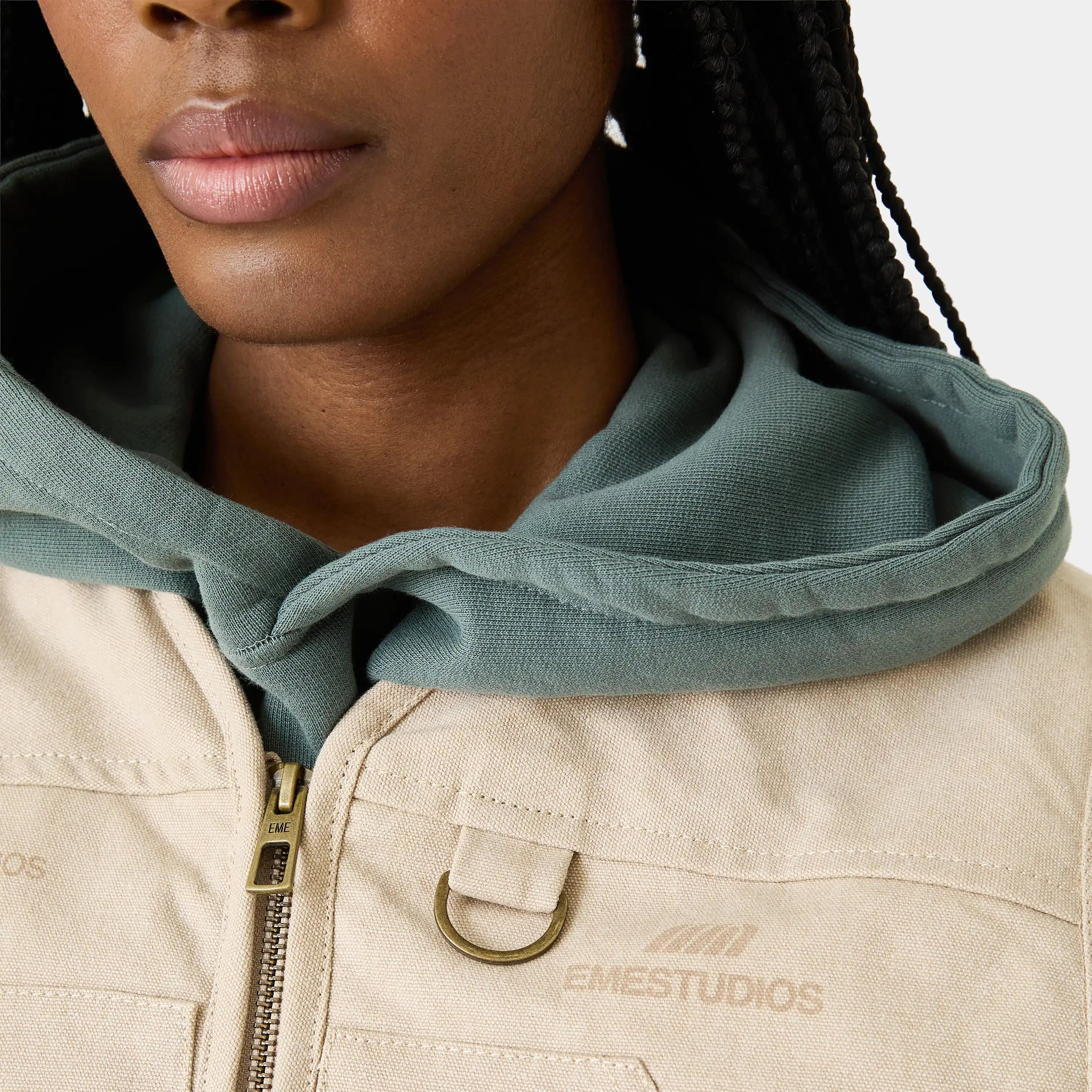 Zion Muddy Vest Outerwear Eme Studios