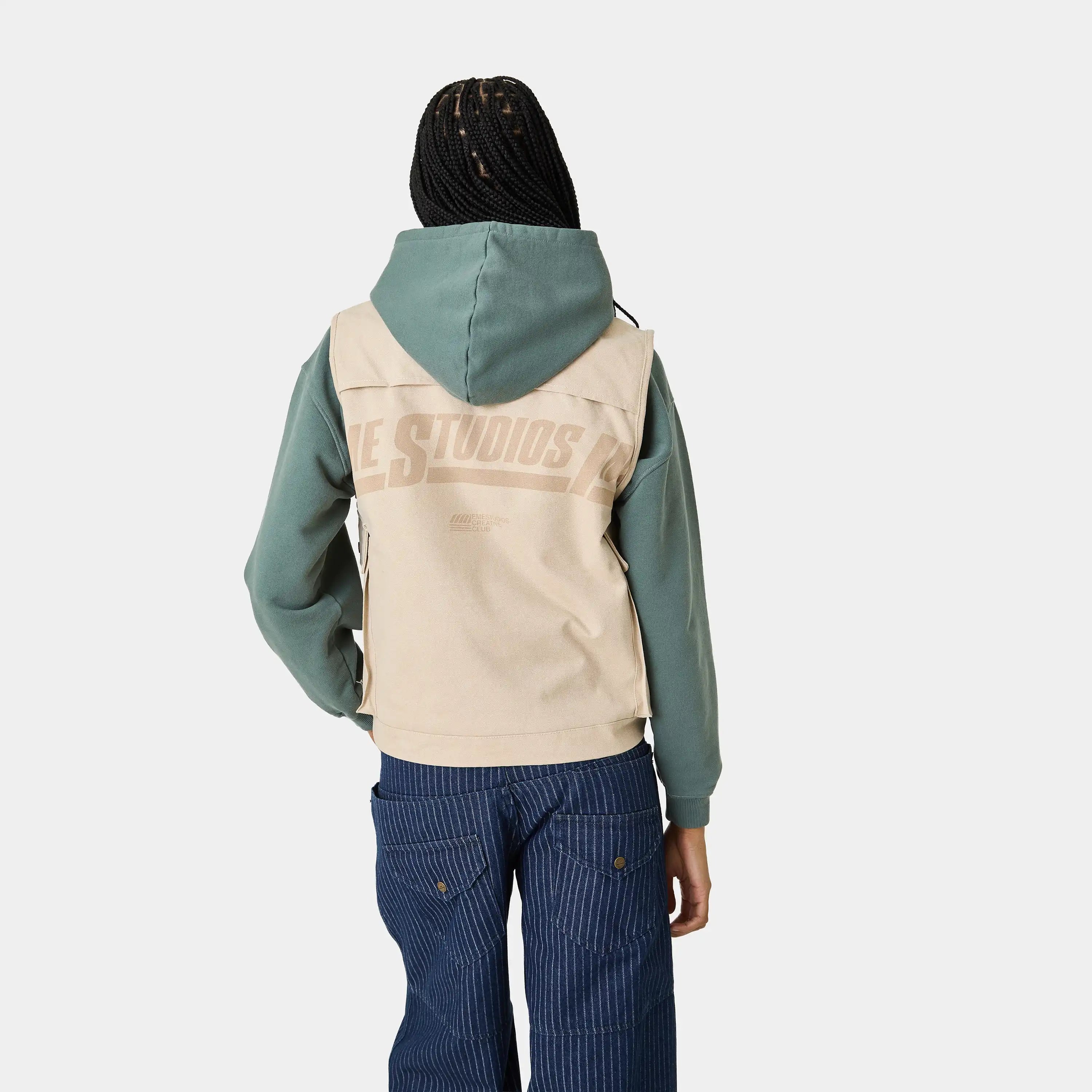 Zion Muddy Vest Outerwear Eme Studios