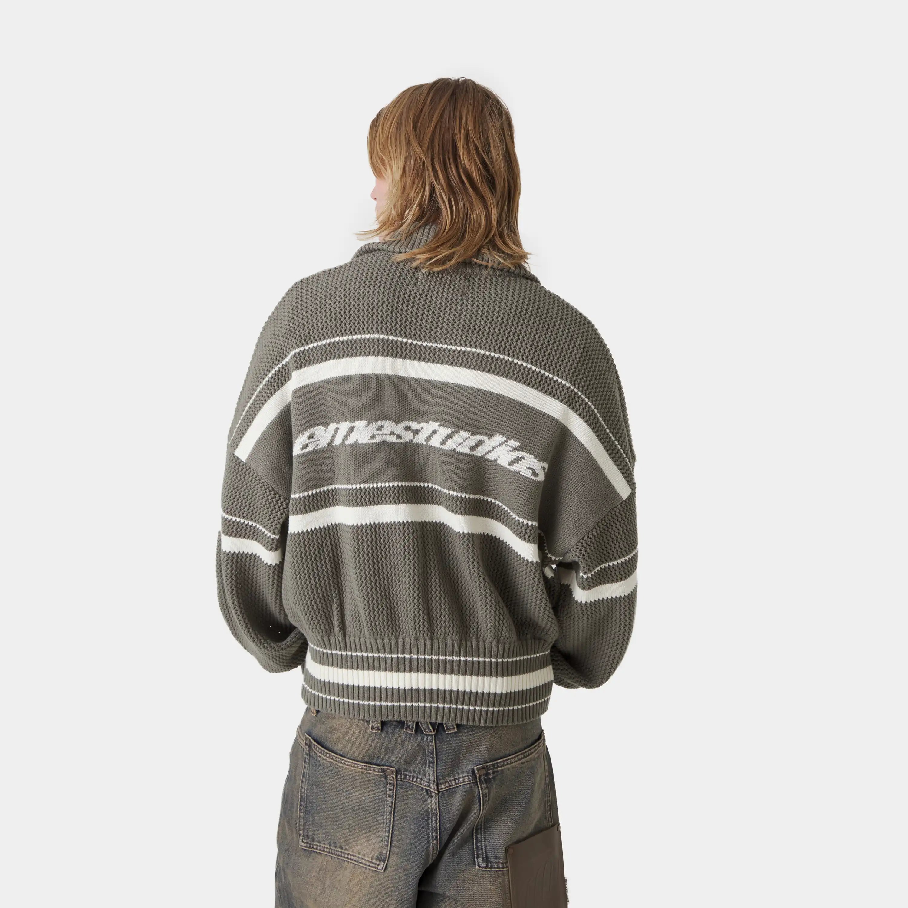 Unit Forest Zipper Knit Knitwear Eme Studios