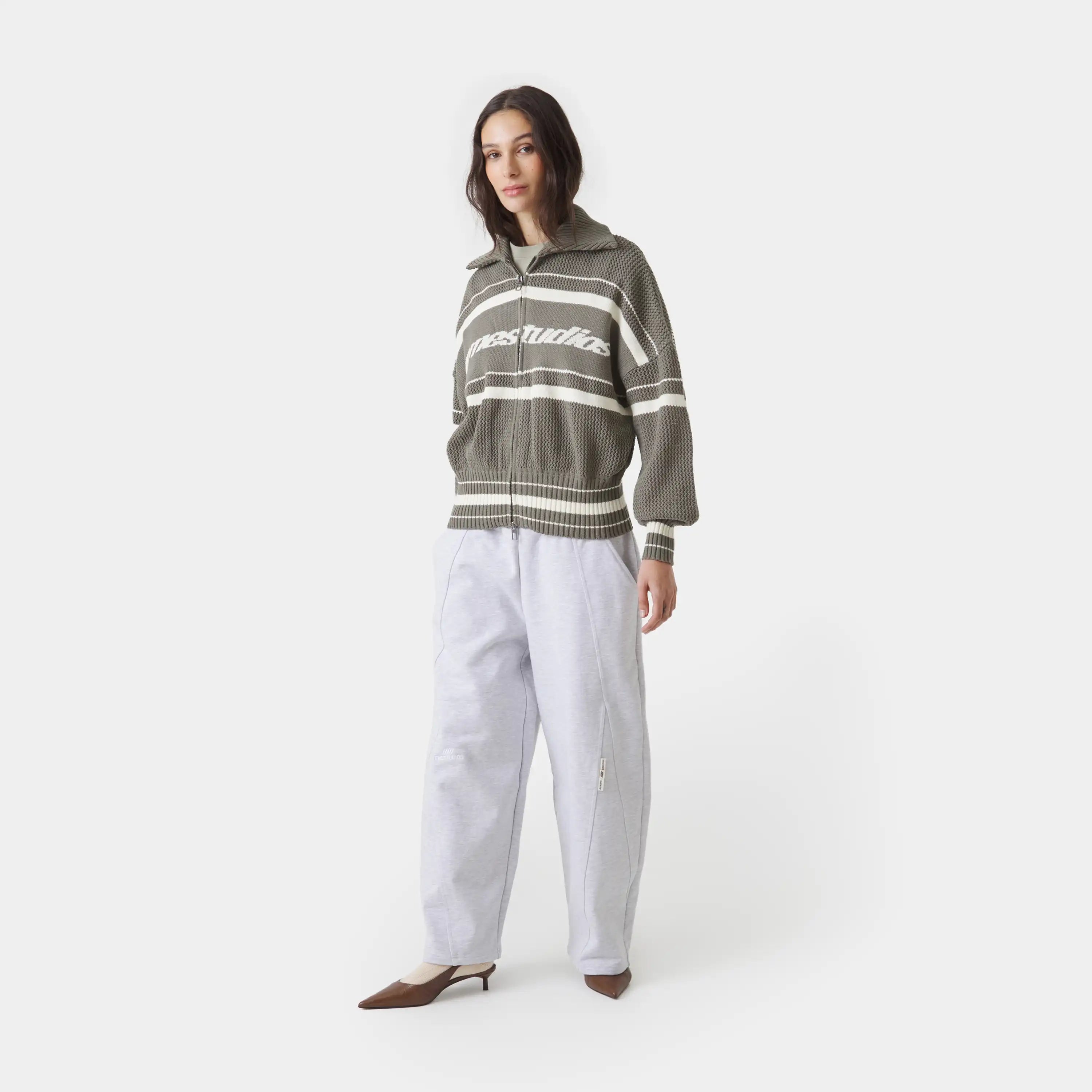 Unit Forest Zipper Knit Knitwear Eme Studios