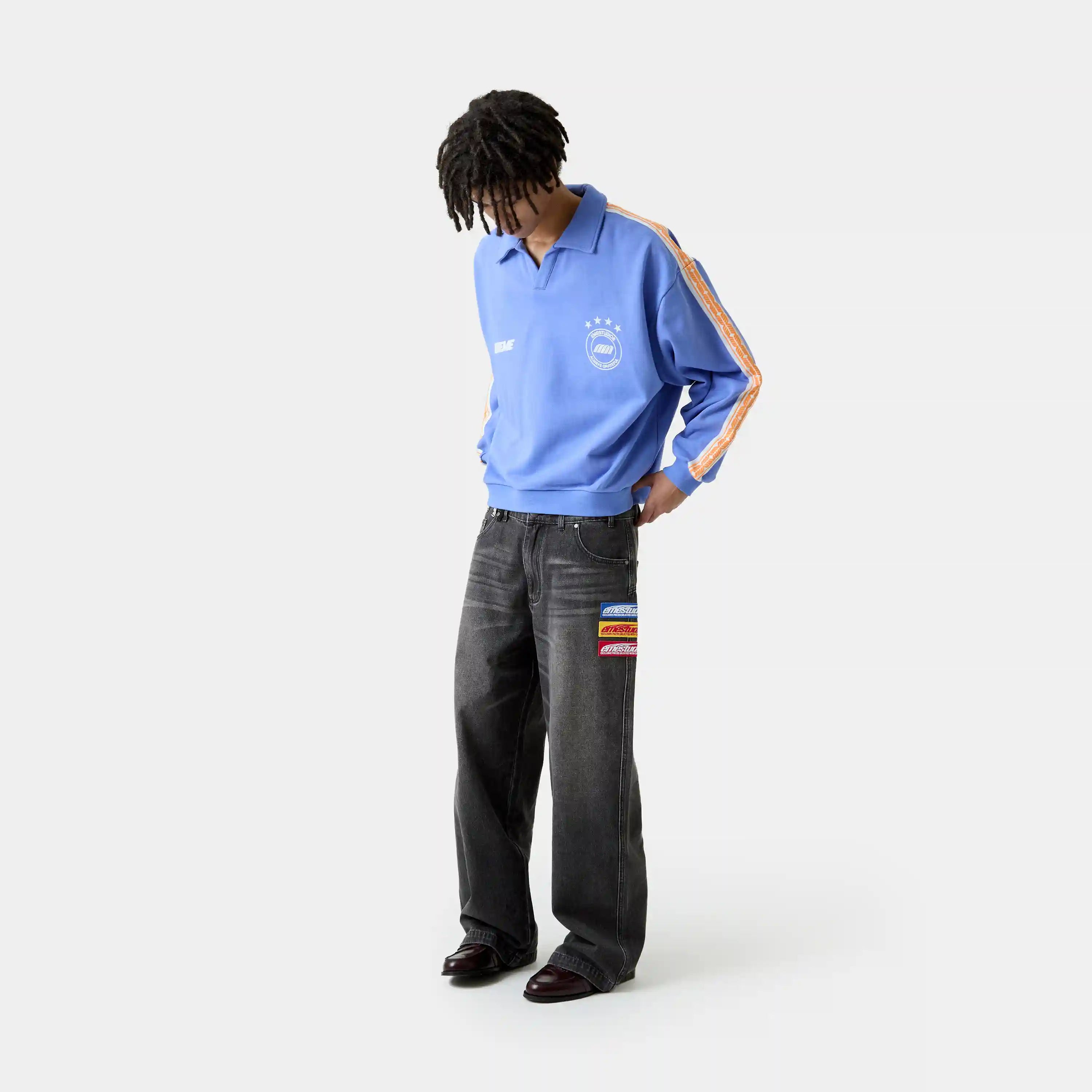 Cane Saare Polo Crewneck Sweatshirts Eme Studios