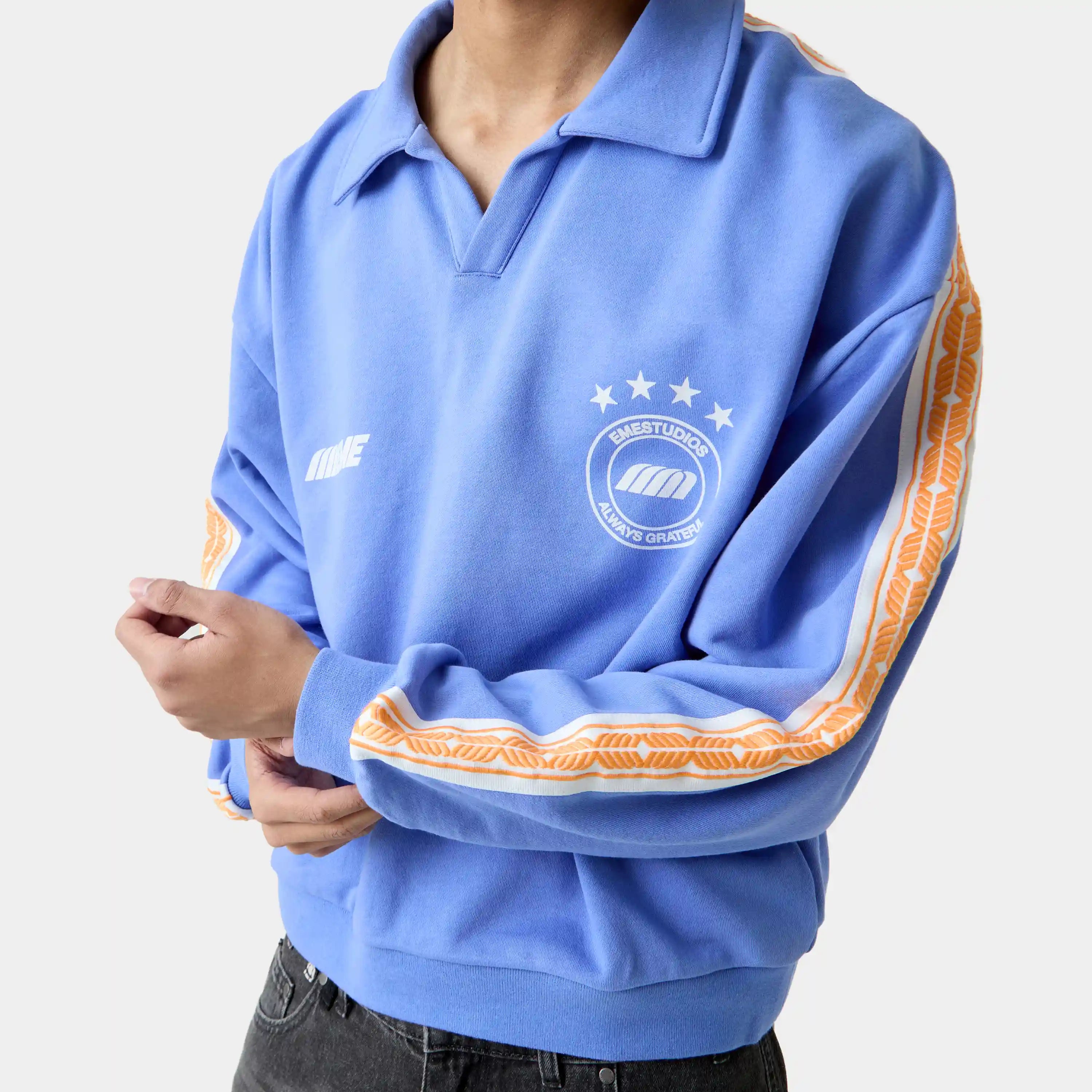 Cane Saare Polo Crewneck Sweatshirts Eme Studios