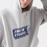 Boarding Pass Heather Grey Hoodie Hoodies eme