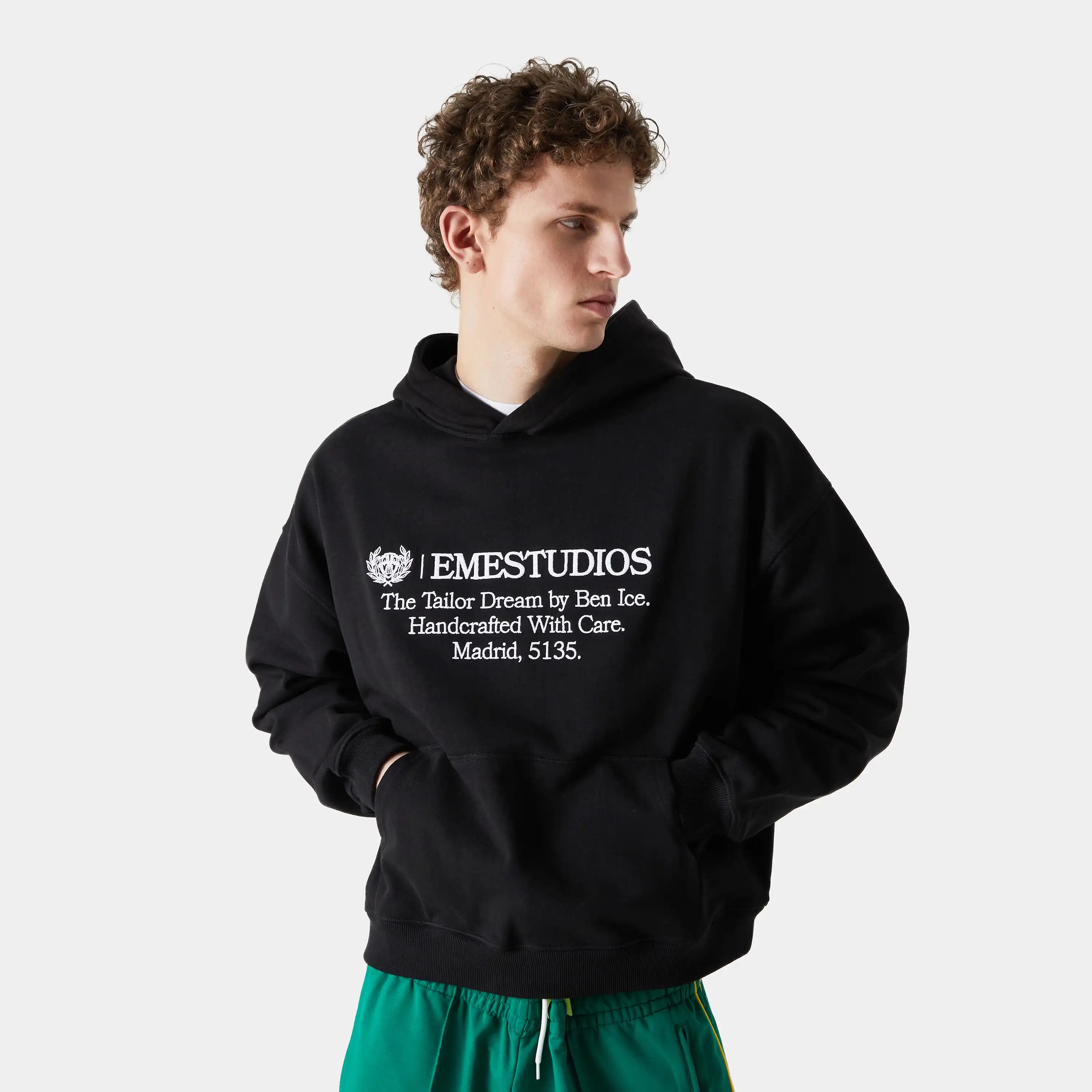 Institution Black Oversized Hoodie Hoodies eme