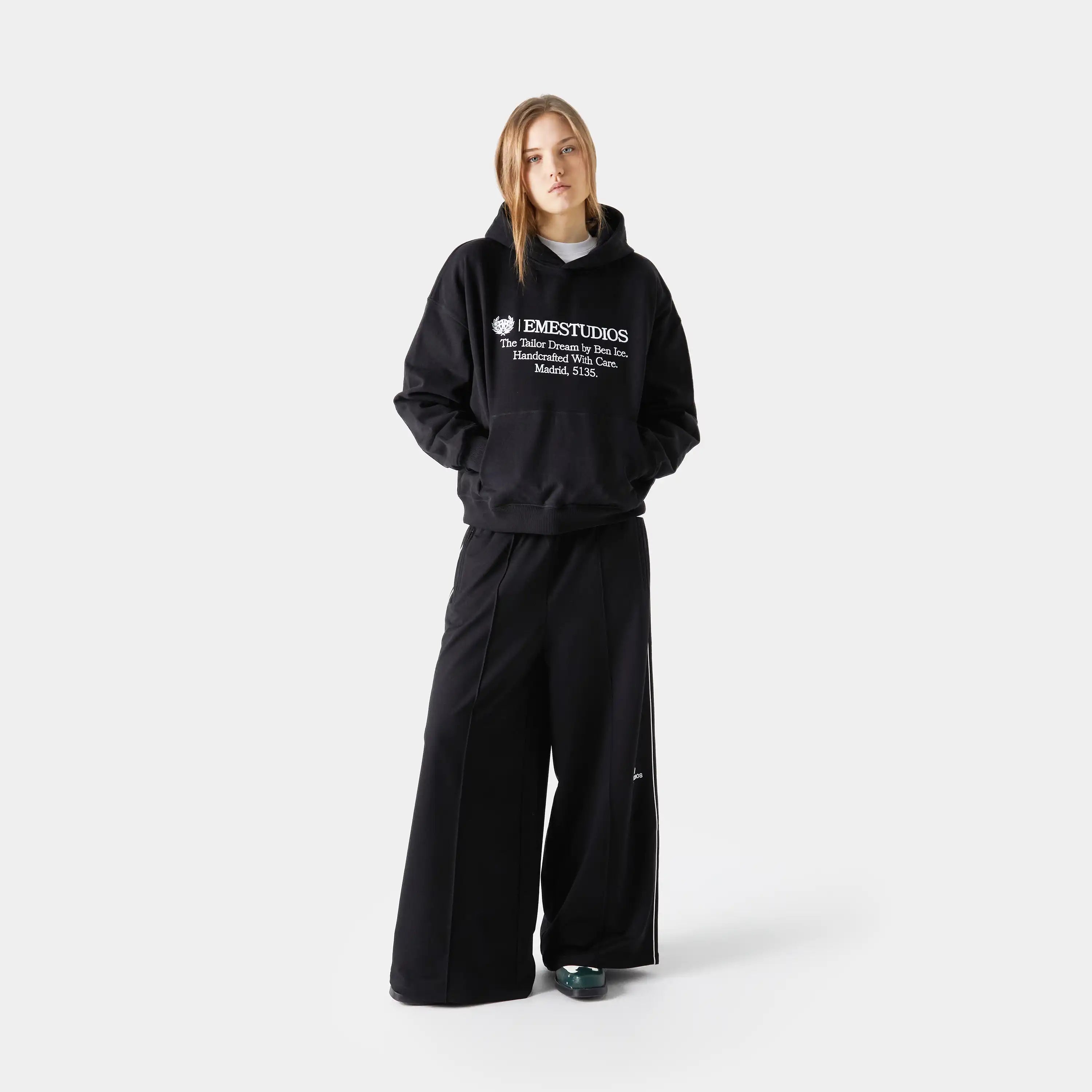 Institution Black Oversized Hoodie Hoodies eme