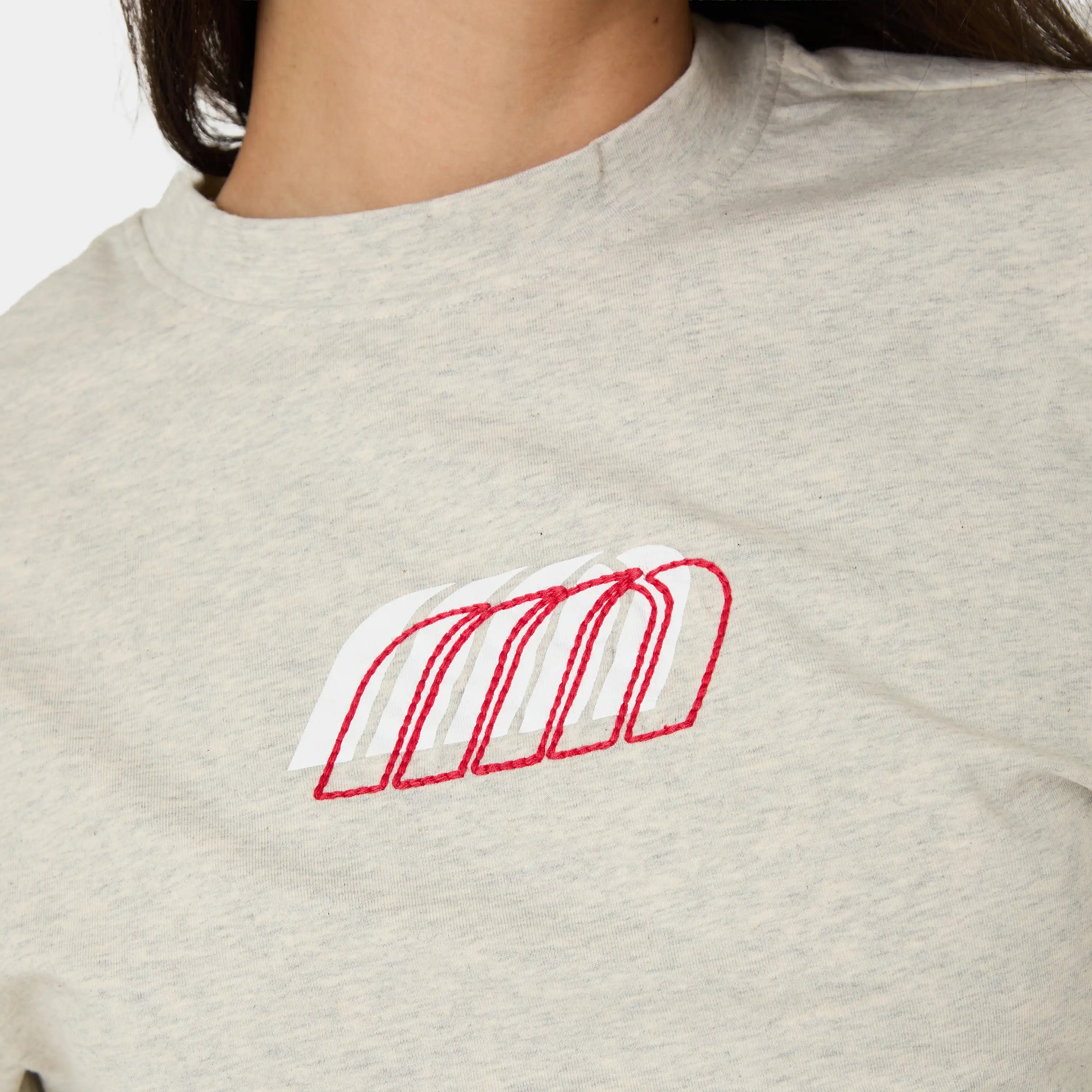 Medin Heather Grey Tee Woman T-Shirts Eme Studios