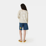 Rhodes Off Sand Long Sleeve T-shirts Eme Studios