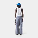 Patches Vichy Indigo Cargo Pants Pants eme