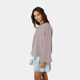 Cedar Fawn Striped Long Sleeve T-shirts Eme Studios