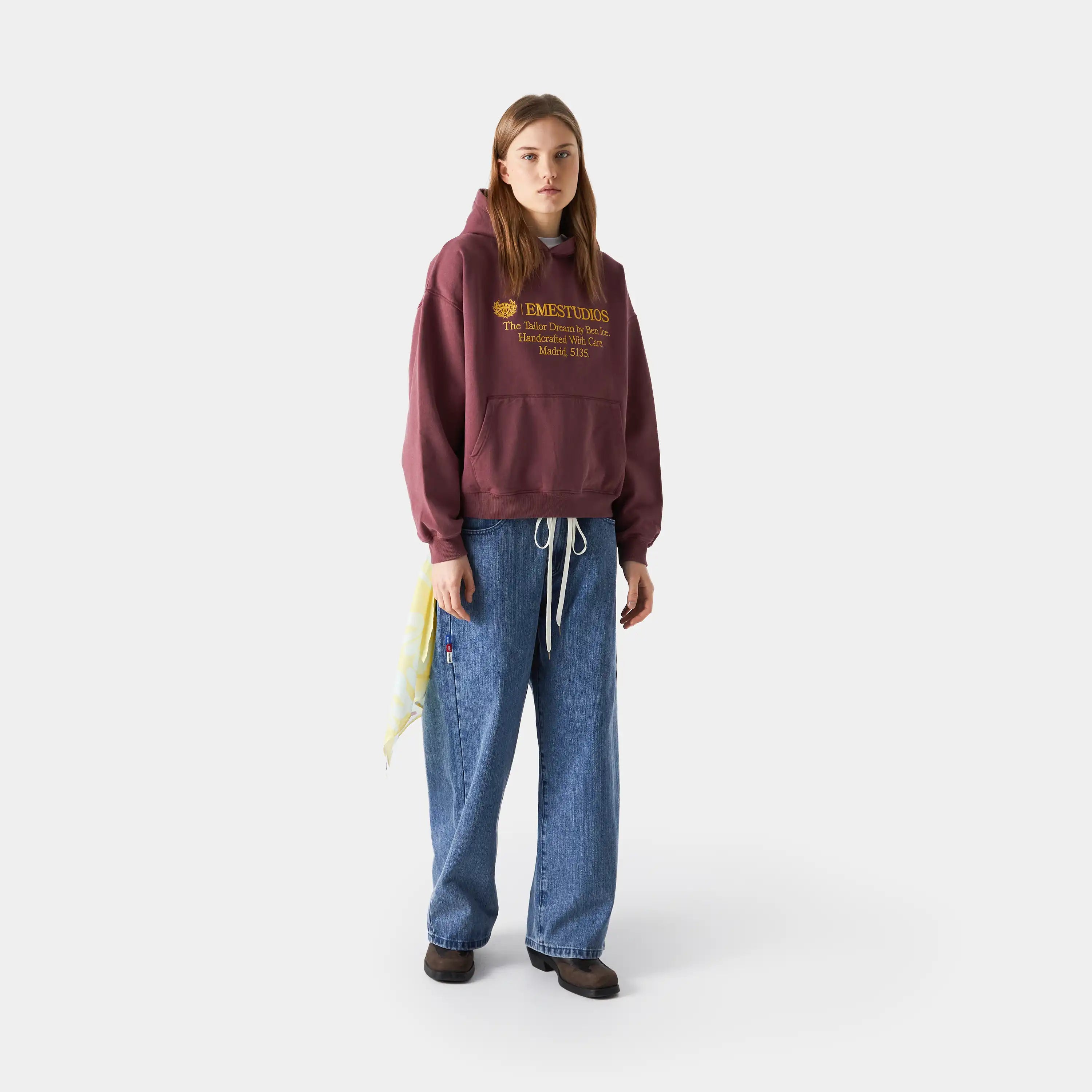 Institution Cabernet Oversized Hoodie Hoodies eme