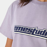 Outline Lavender Oversized Tee T-shirts Eme Studios