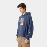 Le Panier Navy Oversized Hoodie Hoodies eme