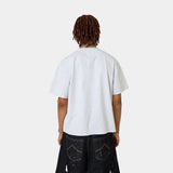 Belmont Heather Grey Oversized Tee T-shirts Eme Studios