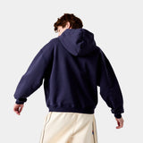 Inside Out Navy Oversized Hoodie Hoodies eme