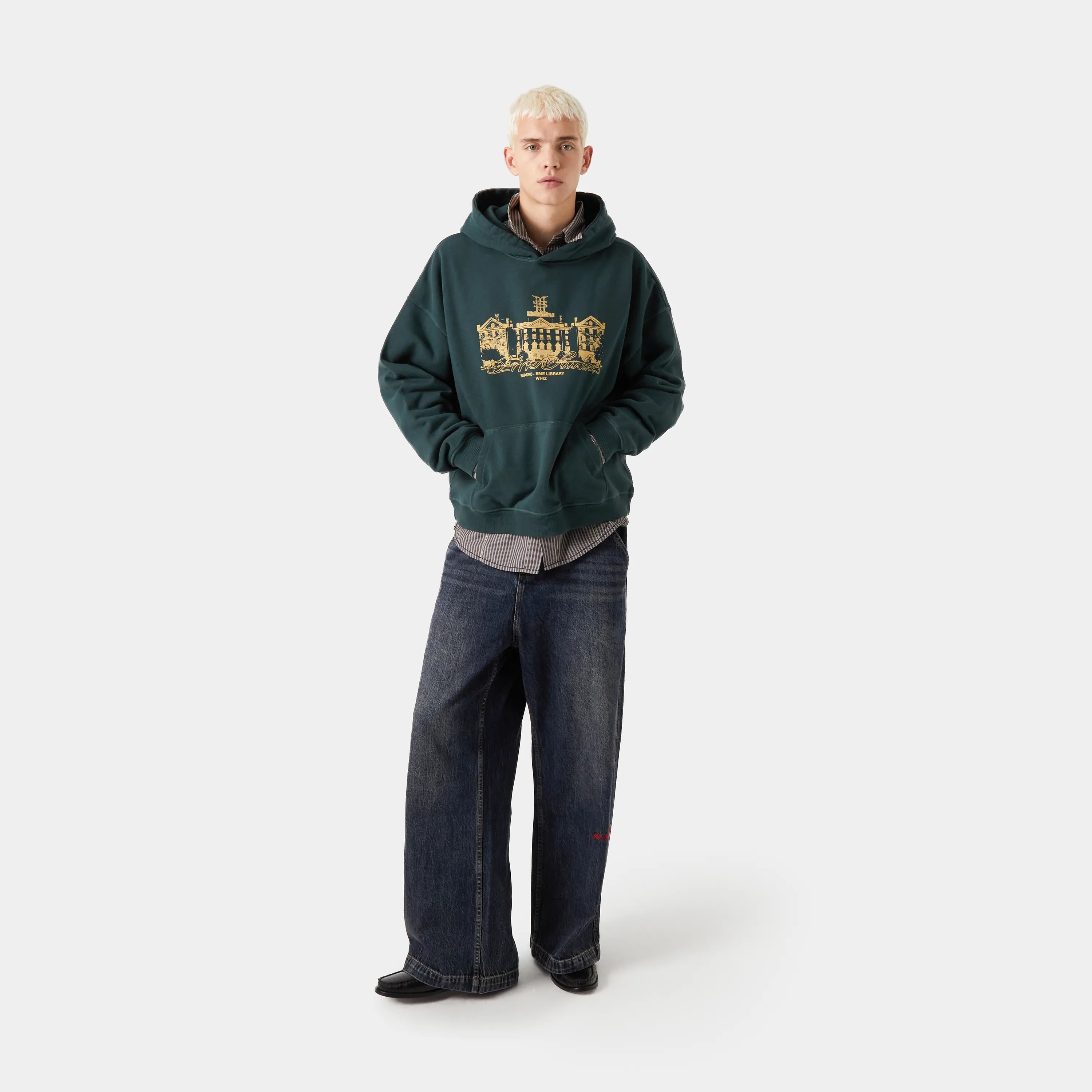 Book Bottle Oversized Hoodie Hoodies eme