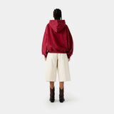 Min Pomegranate Oversized Hoodie Hoodies eme