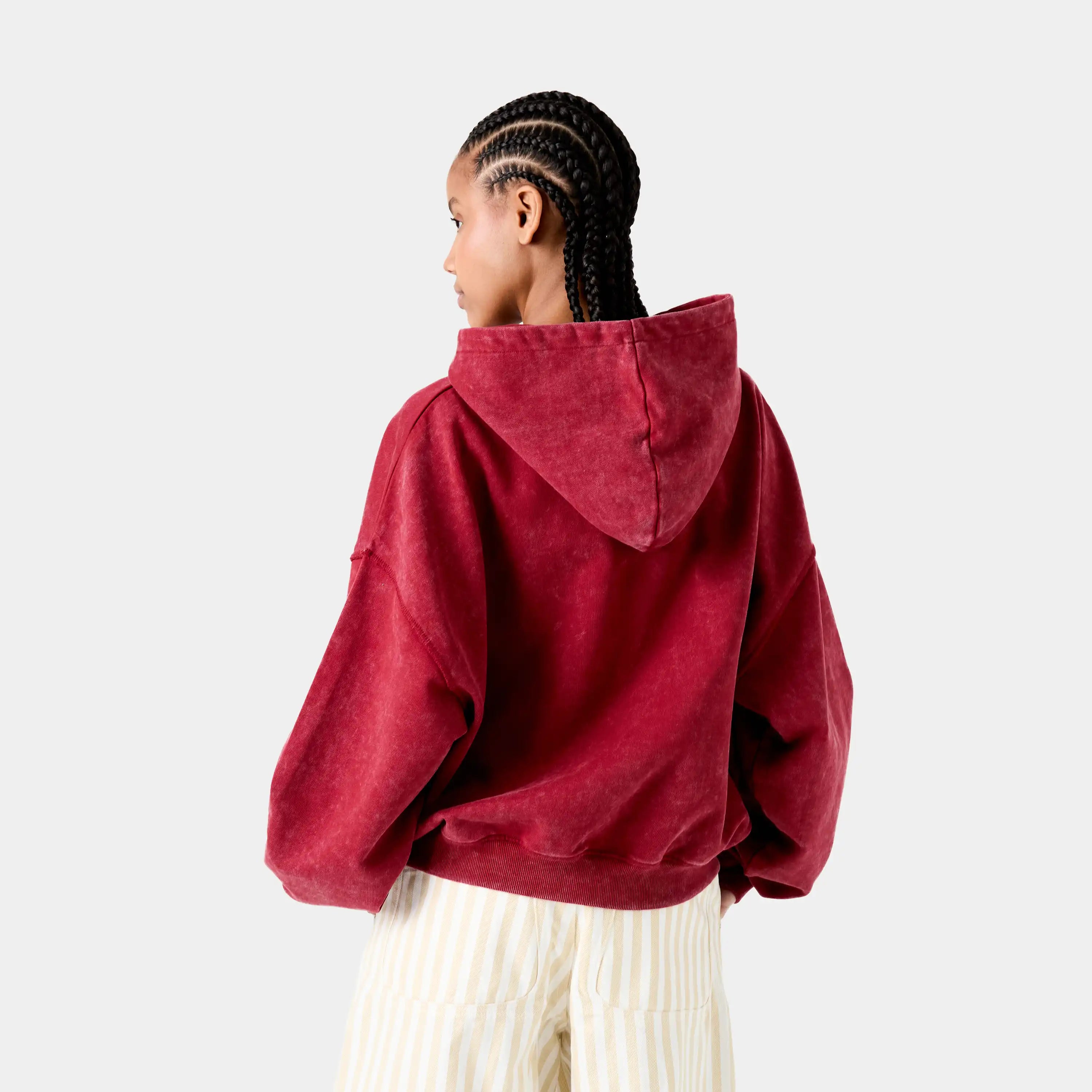 Min Pomegranate Oversized Hoodie Hoodies eme
