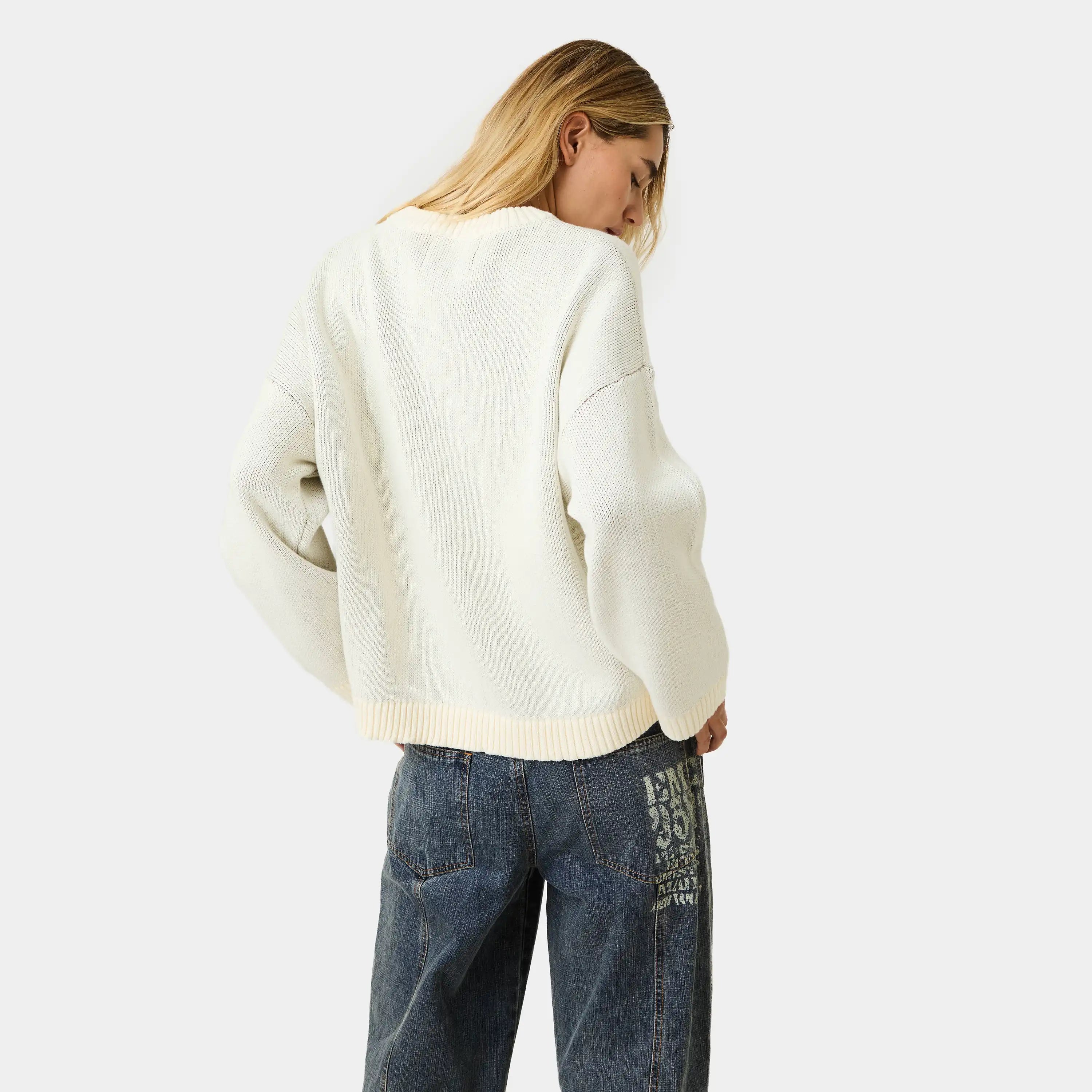 Master Off Sand Knit Sweater Knitwear eme
