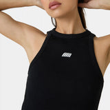 Anny Black Tank Top Woman T-Shirts Eme Studios