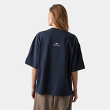 Crown Navy Oversized Tee T-shirts eme