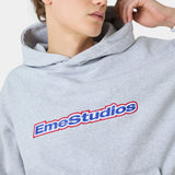 Box Heather Grey Oversized Hoodie Hoodies eme