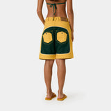 Dual Bossa Denim Shorts Shorts Eme Studios