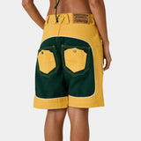 Dual Bossa Denim Shorts Shorts Eme Studios