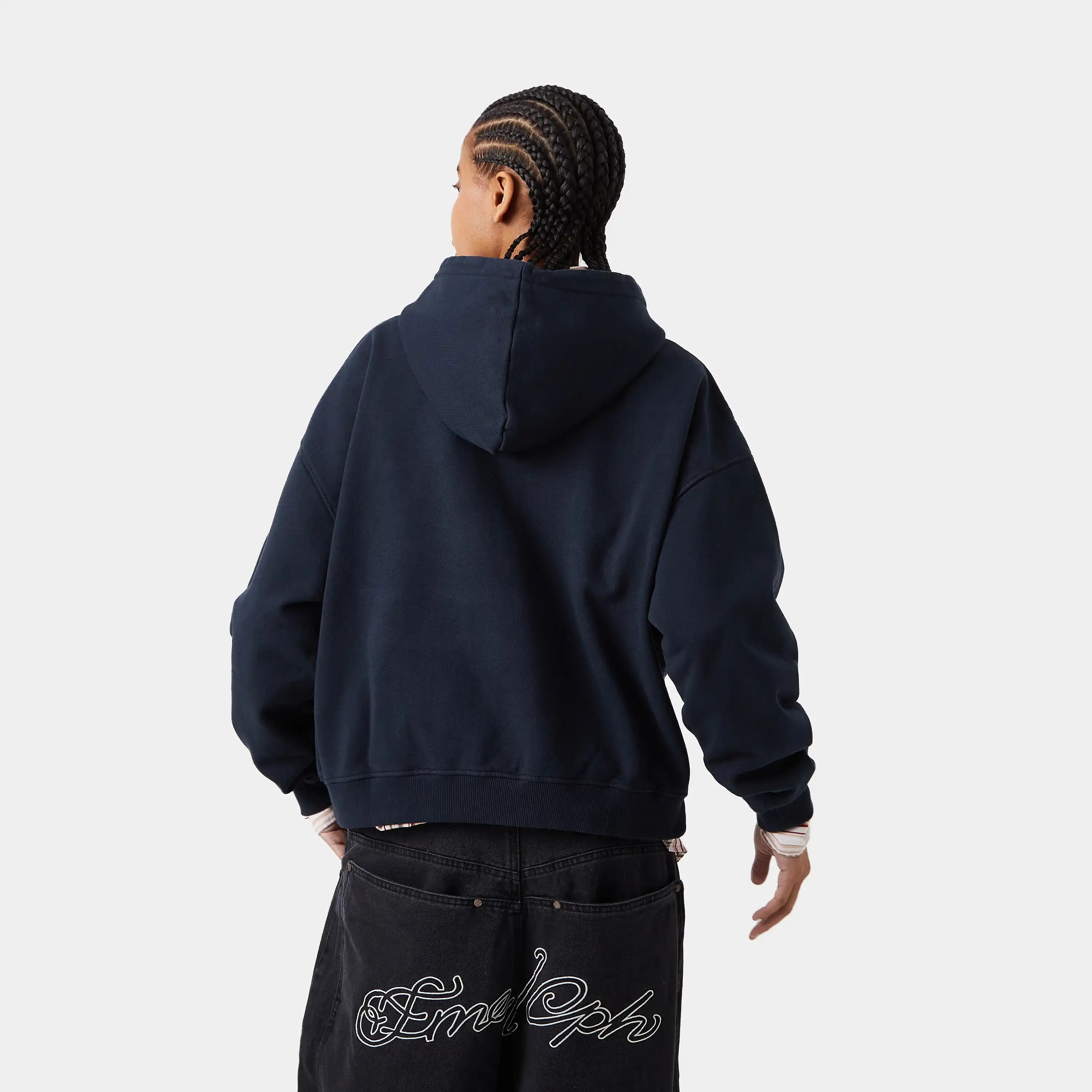 Flag CPH Navy Oversized Hoodie Hoodies eme