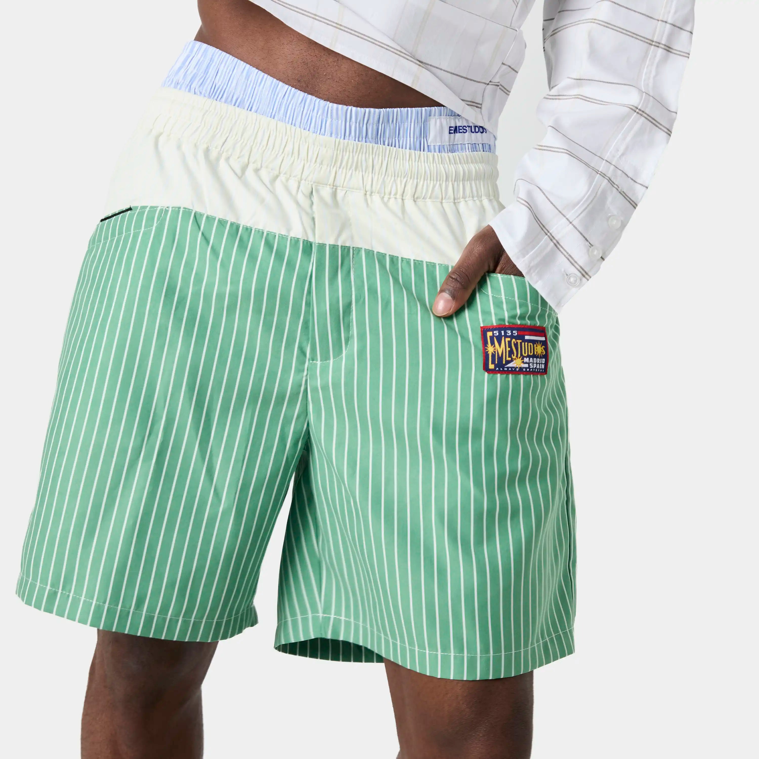 Gary Striped Swim Trunk Swimwear eme