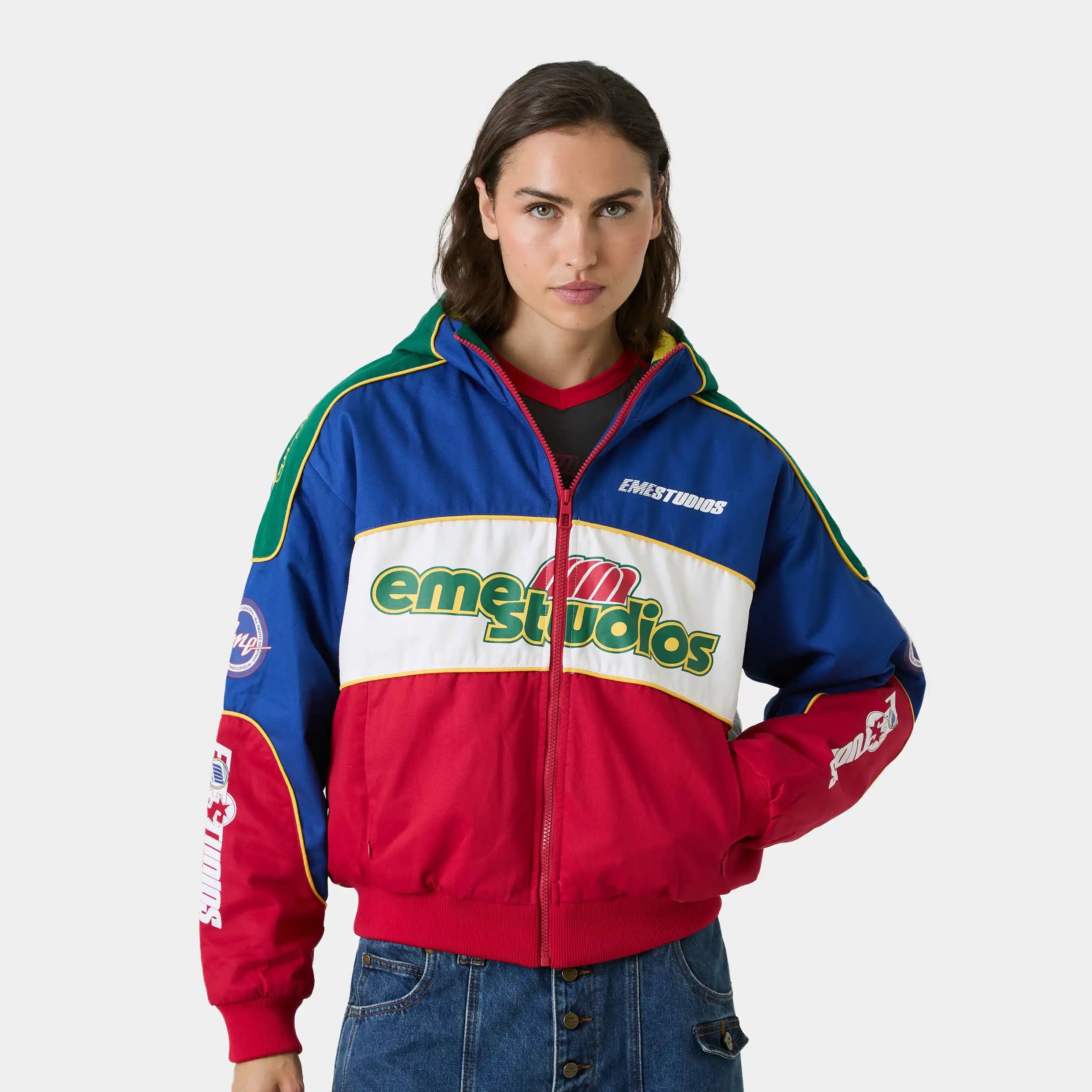 Dicey Cherry Coat Outerwear Eme Studios