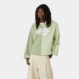 Roguish Green Striped Long Sleeve T-shirts eme