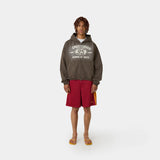 Keeper Fawn Cropped Boxy Full Zip Hoodies Eme Studios