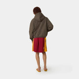 Keeper Fawn Cropped Boxy Full Zip Hoodies Eme Studios