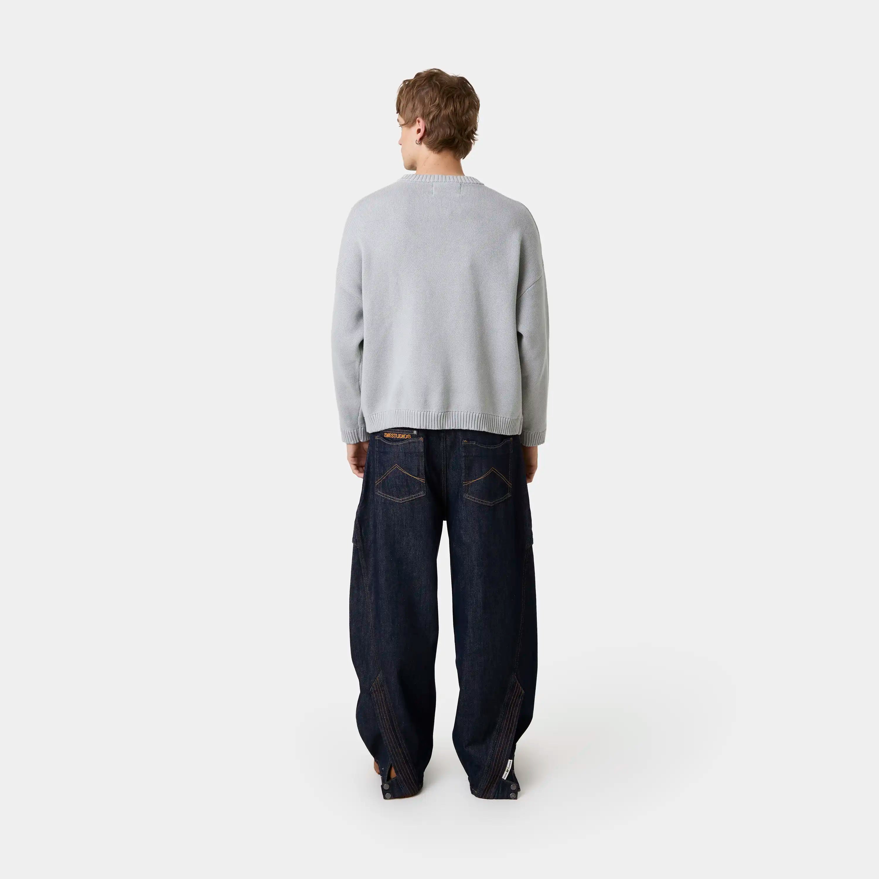 Master Grey Knit Sweater Knitwear eme