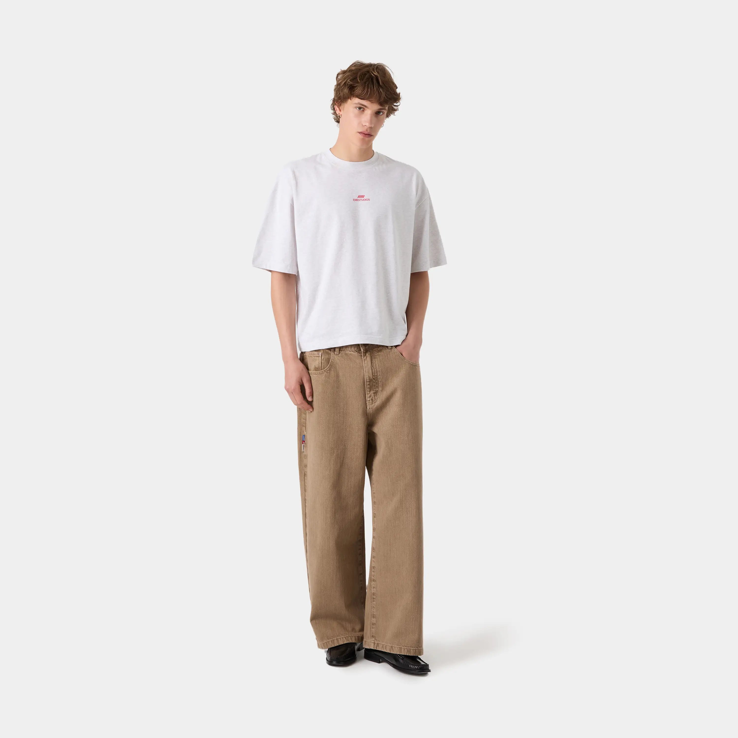 Collective Heather Grey Oversized Tee T-shirts eme