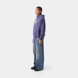 Due Navy Oversized Hoodie Hoodies eme