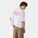 Collective Heather Grey Oversized Tee T-shirts eme
