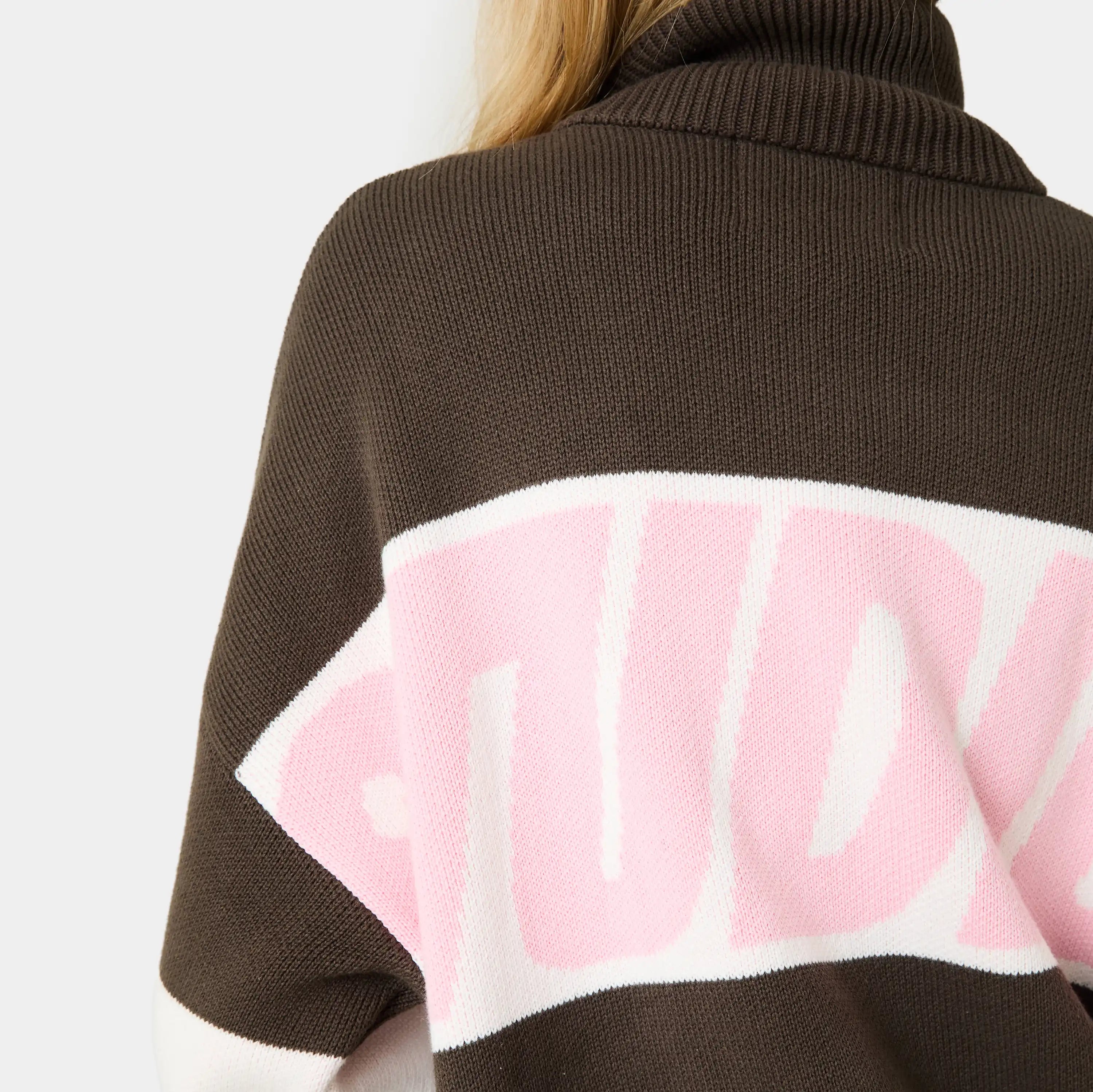 Thrill Lollipop Zipper Knit Knitwear eme