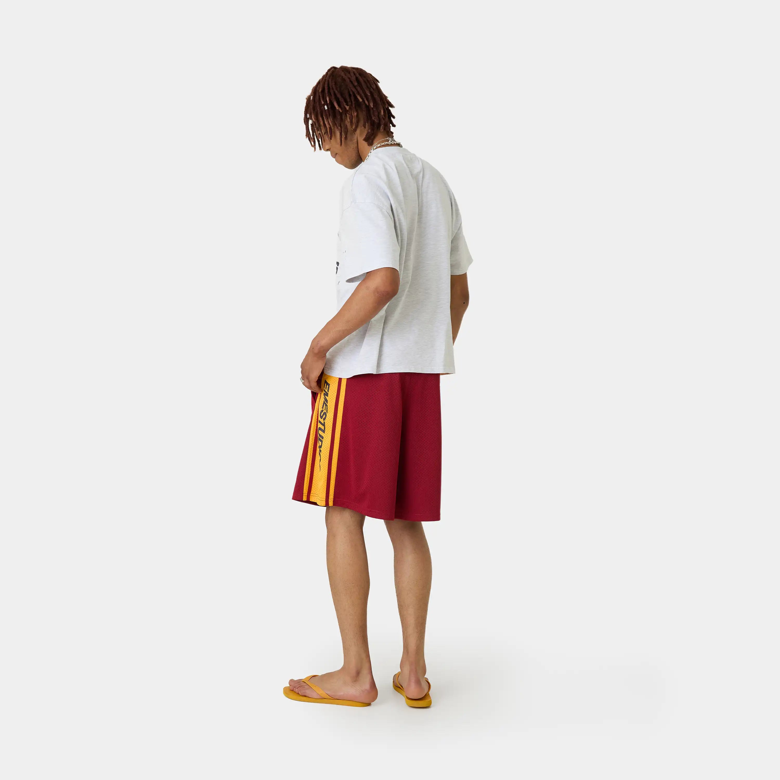 Marin Golden Mesh Shorts Shorts Eme Studios