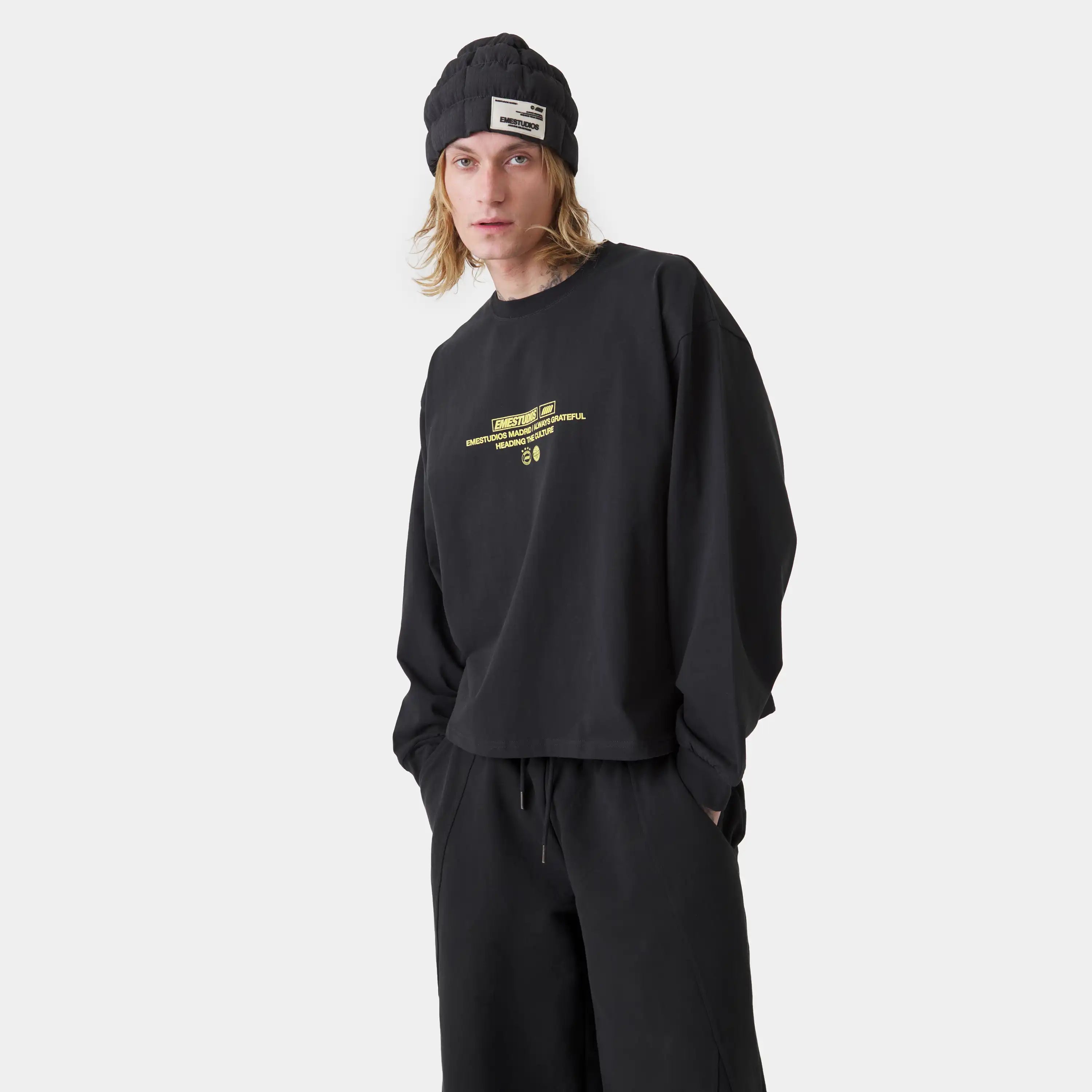 Heading Shadow Long Sleeve T-shirts Eme Studios