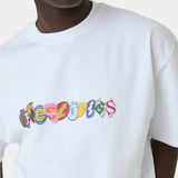 Stickers White Oversized Tee T-shirts Eme Studios