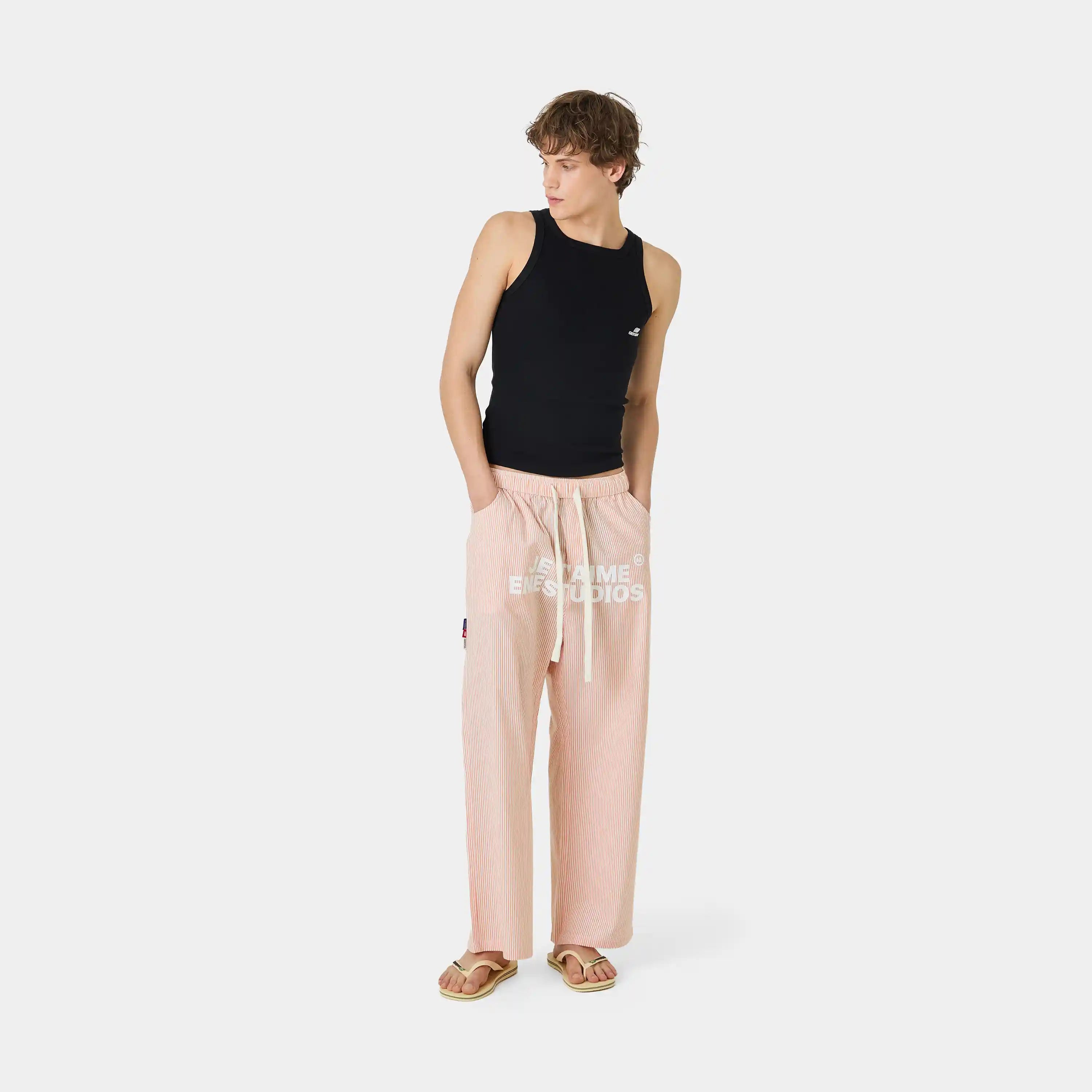 Jammies Je T'aime Orange Stripped CLP Pants Eme Studios