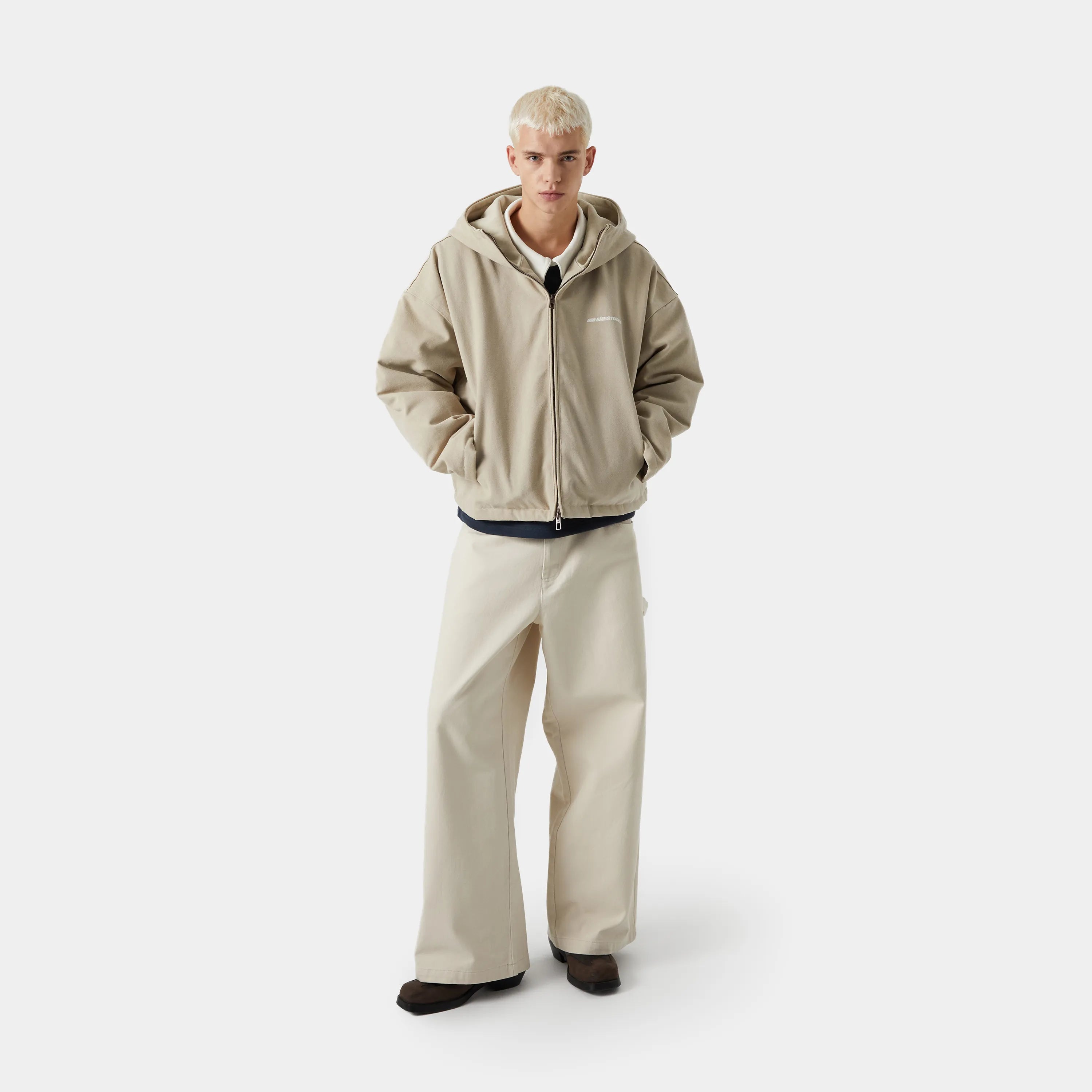 Bulwark Canva Off Sand Coat Outerwear eme