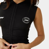 Dune Black Hooded Top Woman T-Shirts Eme Studios