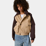 Platoon Camel Bomber Jacket Outwear Eme Studios