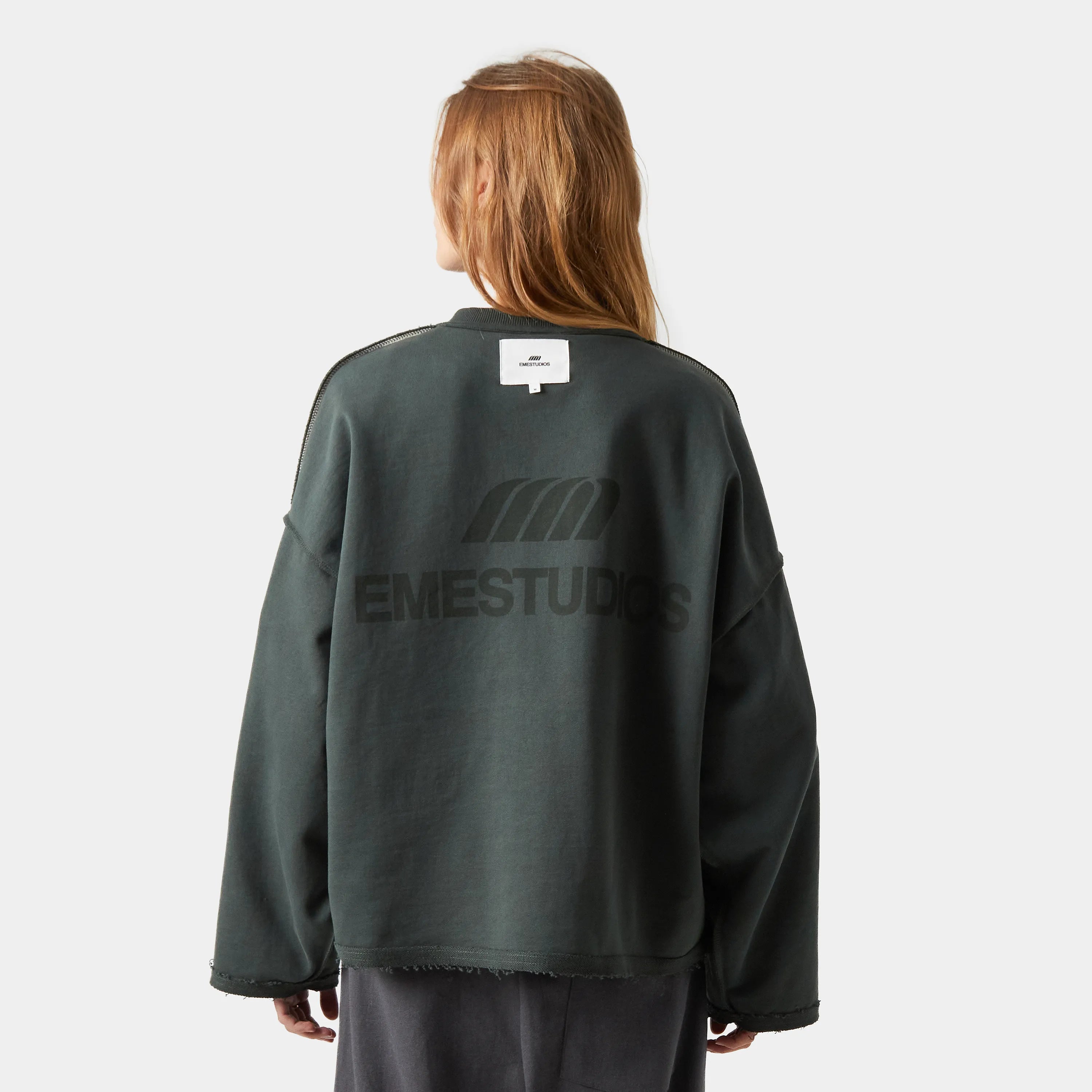 Stealth Hunt Reverse Crewneck Sweatshirts Eme Studios