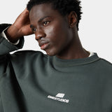 Stealth Hunt Reverse Crewneck Sweatshirts Eme Studios