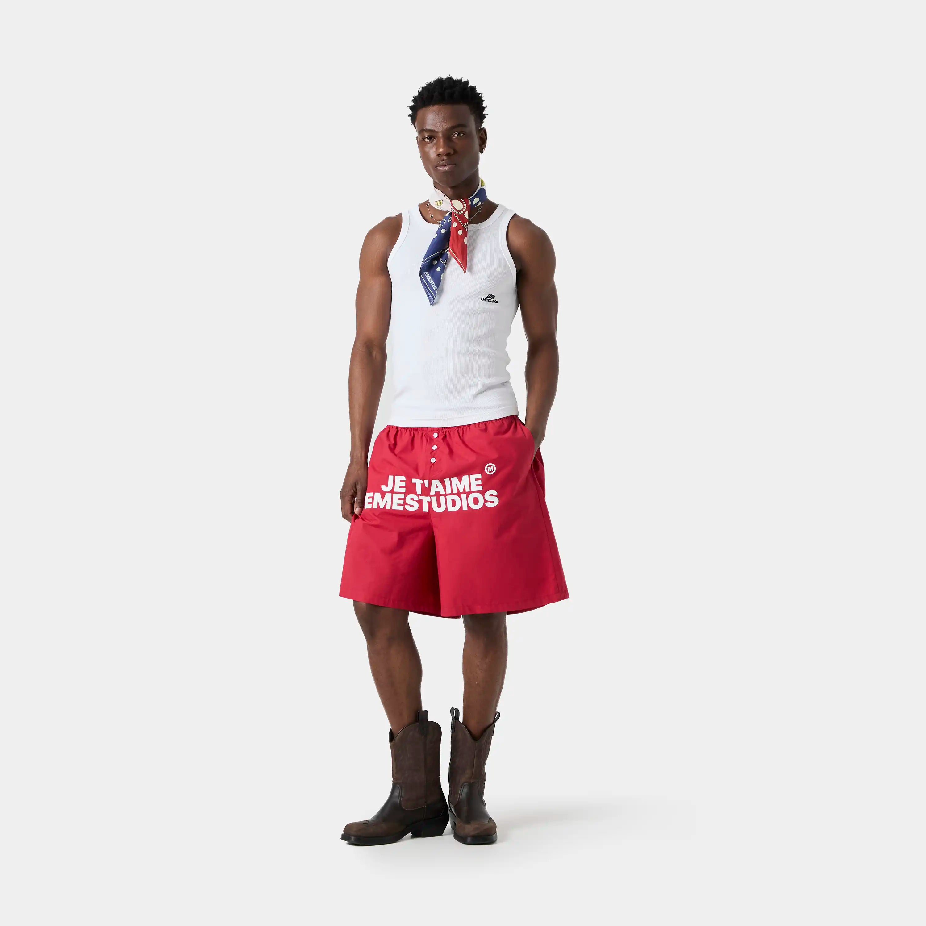 Je T´Aime Red Shorts eme