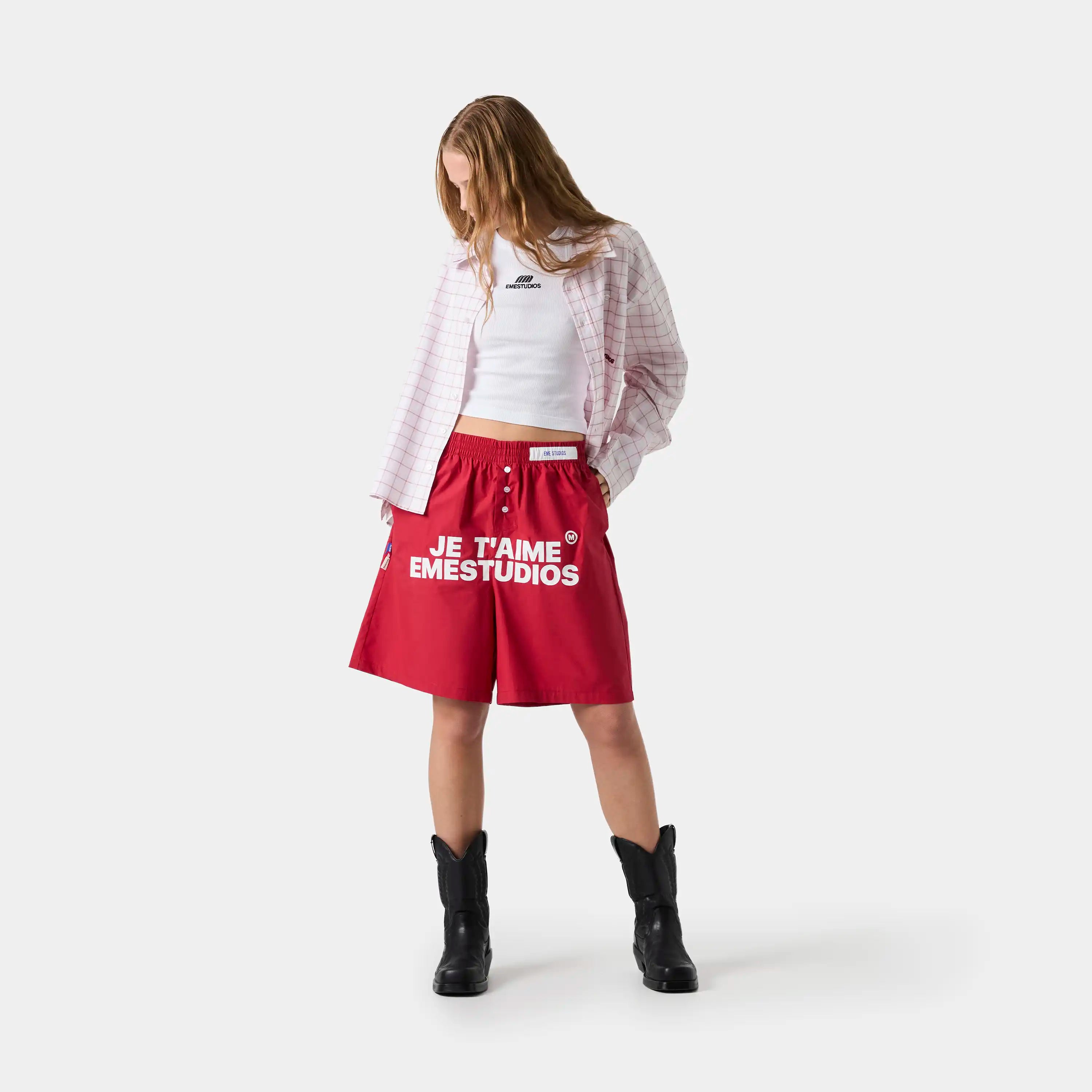 Je T´Aime Red Shorts eme
