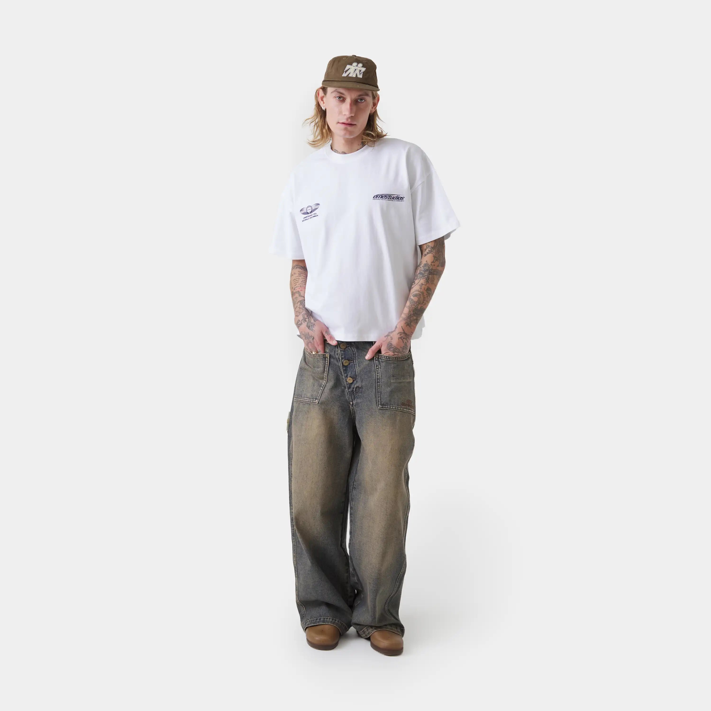 Ginger Pearl Oversized Tee T-shirts Eme Studios